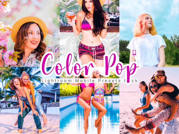 Download 6 Color Pop Lightroom Mobile Presets DNG - Presets Collection