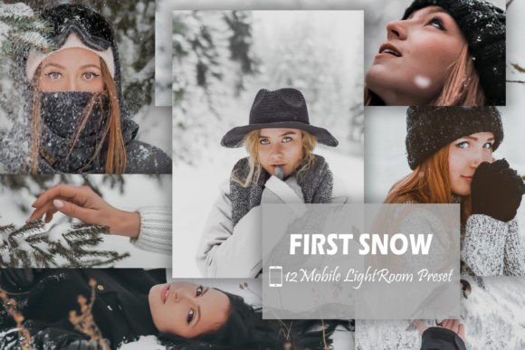 Download 12 Lightroom Mobile Presets, First Snow - Presets Collection