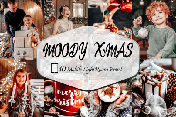 Download 10 Moody Xmas LR Mobile Presets - Presets Collection