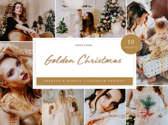 Download Golden Christmas-Lightroom Presets - Presets Collection