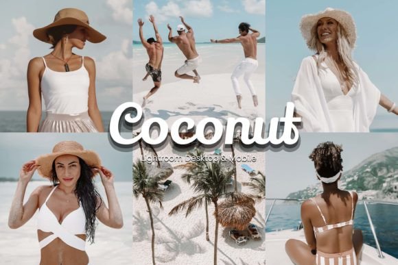 Download 10 Coconut Lightroom Presets - Presets Collection