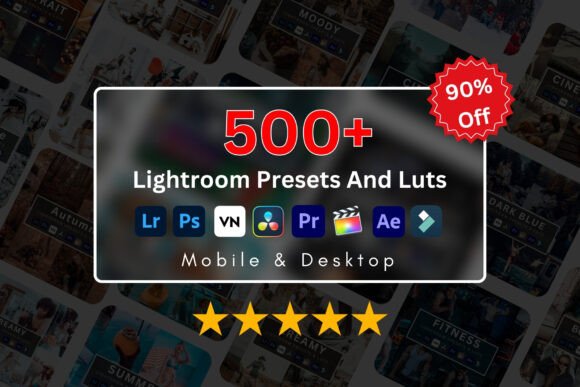 Download 500 Lightroom Presets &amp; Luts - Presets Collection