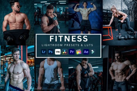 Download Fitness Gym Lightroom Presets &amp; Luts - Presets Collection