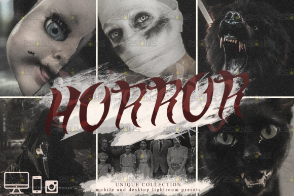 Download 5 Halloween Presets Lightroom Mobile - Presets Collection