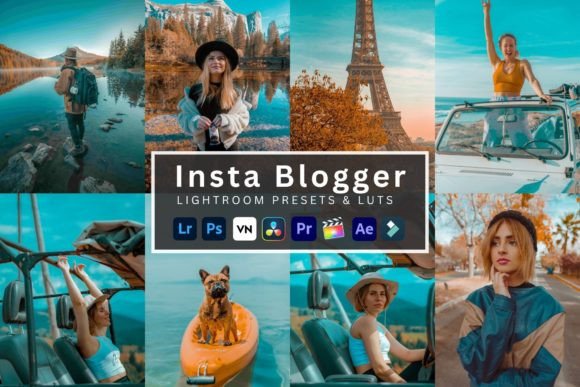 Download Insta Bloggers Lightroom Presets &amp; Luts - Presets Collection