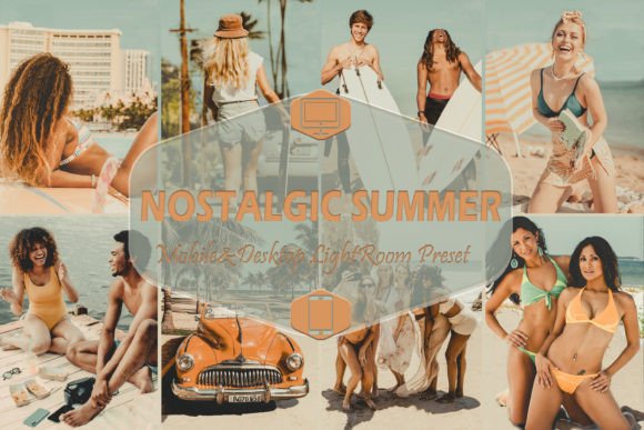 Download 10 Nostalgic Summer Lightroom Presets - Presets Collection