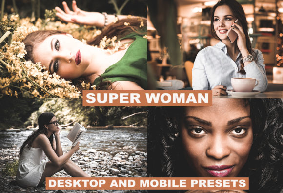 Download Mobile and Desktop Presets Super Woman - Presets Collection
