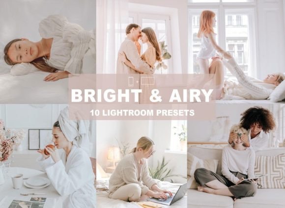 Download Bright &amp; Airy Lightroom Presets - Presets Collection