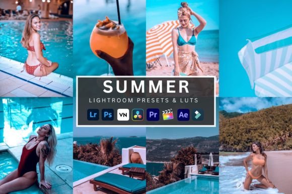 Download Summer Lightroom Presets &amp; Luts - Presets Collection