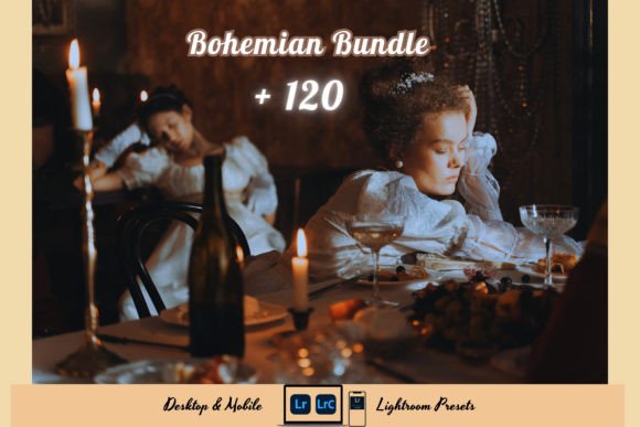 Download 120+ BOHEMIAN Lightroom Presets Bundle - Presets Collection