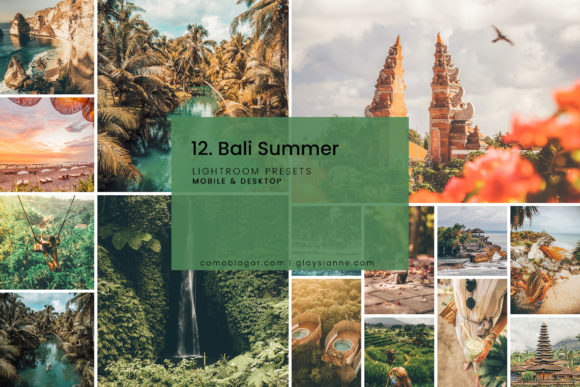 Download 12. Bali Summer Presets - Presets Collection