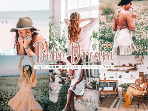 Download 10 Boho Dream Lightroom Mobile Presets - Presets Collection