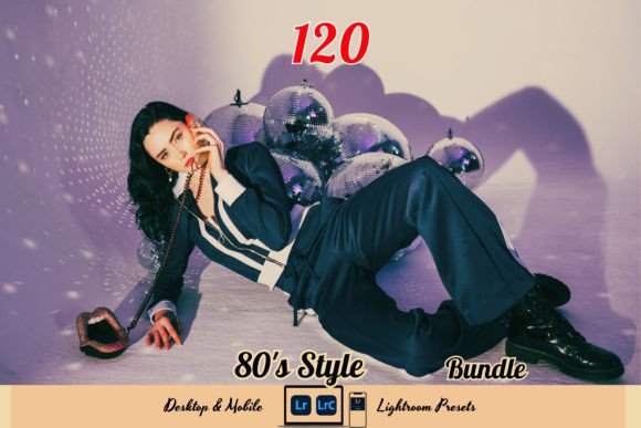 Download 120 80's Style Lightroom Presets Bundle - Presets Collection